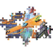                             Clementoni - Puzzle 104 Hot Wheels                        