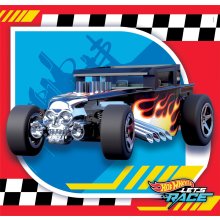                             Clementoni - Puzzle 3x48 Square Hot Wheels                        