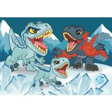                             Clementoni - Puzzle 2x20 Jurský svět                        
