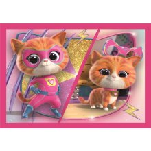                             Clementoni - Puzzle 4v1 Disney super kitties (12+16+20+24 dílků)                        