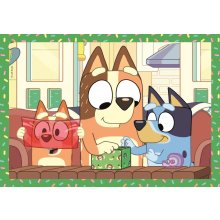                             Clementoni - Puzzle 4v1 Bluey (12+16+20+24 dílků)                        