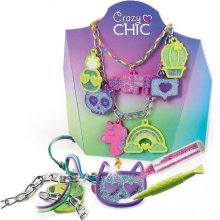                             CRAZY CHIC - Pestrobarevné přívěsky                        