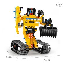                             MECHANICAL MASTER - Stavebnice Pásový bagr 342 ks                        