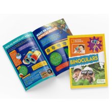                             CubicFun - Puzzle 3D National Geographic Dalekohled - 49 dílků                        