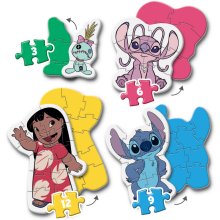                             Moje první puzzle Stitch 3+6+9+12                        