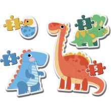                            Moje první puzzle: Dinosauři 2+3+4+5                        