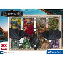                             Clementoni - Puzzle 300 Jak vycvičit draka                        