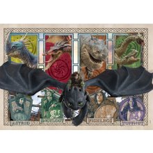                             Clementoni - Puzzle 300 Jak vycvičit draka                        