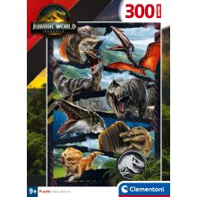                             Clementoni - Puzzle 300 Jurský svět                        