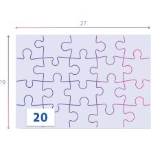                             Puzzle 2x20 Prasátko Peppa                        