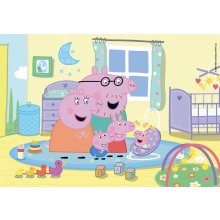                             Clementoni - Puzzle 2x60 Prasátko Peppa                        
