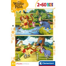                             Puzzle 2x60 Medvídek Pú 100 let                        