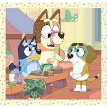                             Clementoni - Puzzle 3x48 Bluey                        