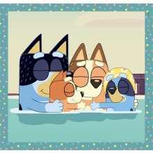                             Clementoni - Puzzle 3x48 Bluey                        