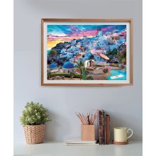                             Clementoni - Puzzle 500 Výhled na Řecko                        