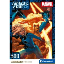                             Clementoni - Puzzle 500 Fantastická 4                        