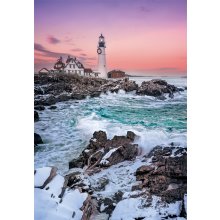                             Puzzle 1000 První sníh v Portlandu                        