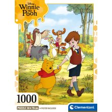                             Puzzle 1000 Medvídek Pú                        