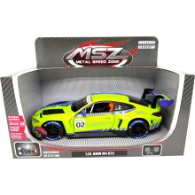                             Kovový model - 1:24 BMW M4 GT3 se světlem a zvukem                        
