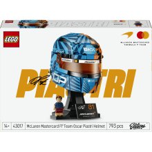                             LEGO® Edition 43017 Helma Oscar Piastri z týmu McLaren Mastercard F1®                        