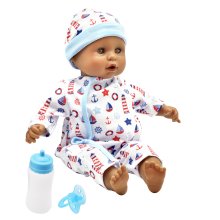                             Dolls World - Miminko Baby Joy BLUE - 38 cm                        