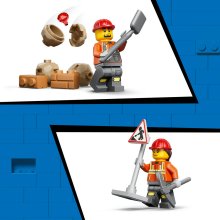                             LEGO® City 60480 Žlutý nakladač s rypadlem                        
