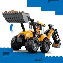                             LEGO® City 60480 Žlutý nakladač s rypadlem                        
