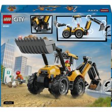                             LEGO® City 60480 Žlutý nakladač s rypadlem                        