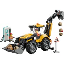                             LEGO® City 60480 Žlutý nakladač s rypadlem                        