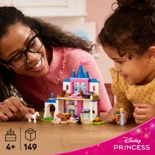                             LEGO® │ Disney 43283 Popelčin zámek a její zvířecí přátelé                        