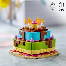                             LEGO® Iconic 40815 Narozeninový dort                        