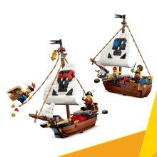                             LEGO® Creator 3v1 31387 Kultovní pirátská loď                        