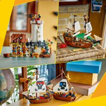                             LEGO® Creator 3v1 31387 Kultovní pirátská loď                        