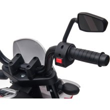                             Dětská elektrická motorka APRILIA RX-125 bílá                        