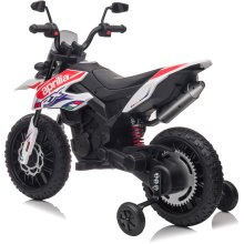                             Dětská elektrická motorka APRILIA RX-125 bílá                        