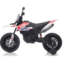                             Dětská elektrická motorka APRILIA RX-125 bílá                        