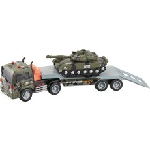                            CITY SERVICE CAR - 1:16 Tahač s návěsem a tankem                        
