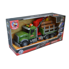                             CITY SERVICE CAR - 1:12 Nákladní auto pro přepravu dřeva                        