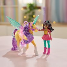                             Unicorn Academy Kouzelná křídla Leaf &amp; Ava 11 cm                        