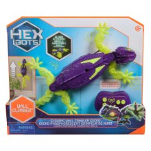                             R/C Hex Bots Fosforeskující gekon lezoucí po stěnách                        
