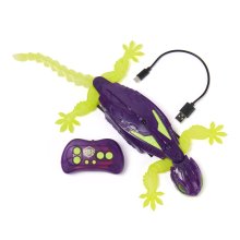                             R/C Hex Bots Fosforeskující gekon lezoucí po stěnách                        