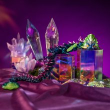                             Crystalynx Velcí ohební draci 60 cm                        