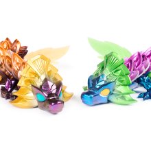                            Crystalynx Velcí ohební draci 60 cm                        