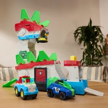                             Tlapková patrola Dino velké rozložitelné vozidlo                        
