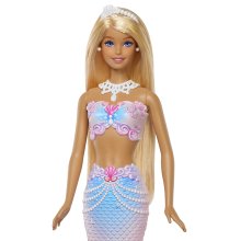                             Barbie Bubbletastic mořská panna s bublinkovou ploutví                        