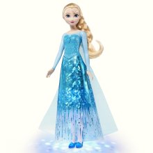                             Frozen anglicky zpívající panenka Elsa se světly                        