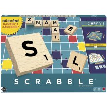                             Scrabble Dřevěná edice CZ                        