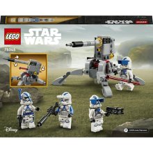                             LEGO® Star Wars™ 75345 Bitevní balíček klonovaných vojáků z 501. legie                        