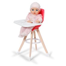                             BABY born Jídelní židlička, červená                        