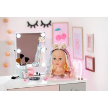                             BABY born Duhová česací hlava                        